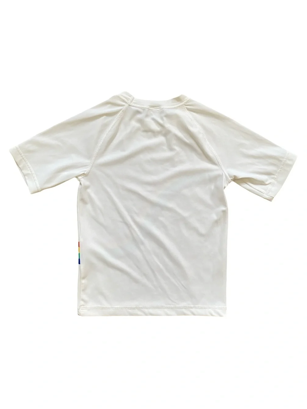Hanna Andersson Rash Guard with Rainbow Stripe - Size 5